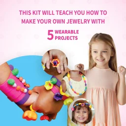 سكيلماتيكس مجموعة صنع المجوهرات فويل فن بوب بيدز Skillmatics Foil Fun Pop Beads Jewelry Craft Kit