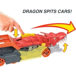 هوت ويلز سيتي ناقلة إطلاق التنين Hot Wheels City Dragon Launch Transporter