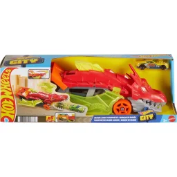 هوت ويلز سيتي ناقلة إطلاق التنين Hot Wheels City Dragon Launch Transporter