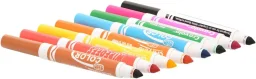 أقلام ماركر كرايولا ألوان قوس قزح قابلة للغسل والمسح الجاف - 8 أقلام Crayola Rainbow Colors Washable Dry-Erase Markers - 8 Count