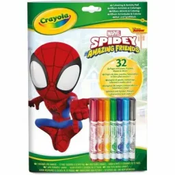 كرايولا دفتر تلوين وأنشطة - مارفل سبايدي وأصدقائه المذهلين Crayola Color & Activity Pad - Marvel Spidey and His Amazing Friends