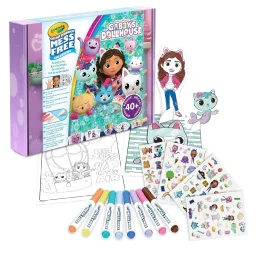 مجموعة أنشطة كرايولا كولور وندر - بيت دمى غابي Crayola Color Wonder Activity Set - Gabby's Dollhouse