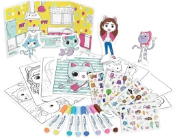 مجموعة أنشطة كرايولا كولور وندر - بيت دمى غابي Crayola Color Wonder Activity Set - Gabby's Dollhouse