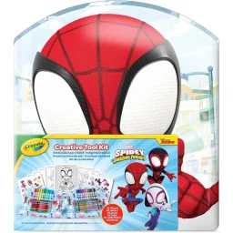 حقيبة تلوين كرايولا - مارفل سبايدي وأصدقائه المذهلين، 40 قطعة Crayola Coloring Case - Marvel Spidey and His Amazing Friends, 40 Pieces