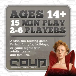 لعبة بطاقات كوب Coup Card Game