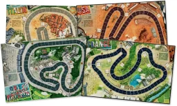 لعبة لوحية هيت: بيدال تو ذا ميتال Heat: Pedal to the Metal Board Game