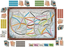 لعبة لوحية تيكيت تو رايد Ticket to Ride Board Game