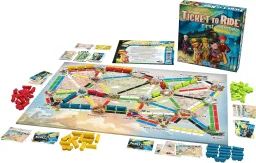 لعبة لوحية تيكيت تو رايد: الرحلة الأولى Ticket to Ride: First Journey Board Game