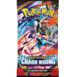 بوكيمون TCG: حزمة بوستر ميجا إيفوليوشن—كاوس رايزينج - 12 حزمة Pokémon TCG: Mega Evolution—Chaos Rising Booster Bundle - 12 Packs