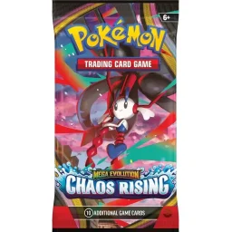 بوكيمون TCG: حزمة بوستر ميجا إيفوليوشن—كاوس رايزينج - 12 حزمة Pokémon TCG: Mega Evolution—Chaos Rising Booster Bundle - 12 Packs