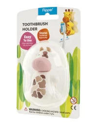 فليبر غطاء فرشاة أسنان حيوان مرح - بقرة Flipper Toothbrush Cover Fun Animal - Cow