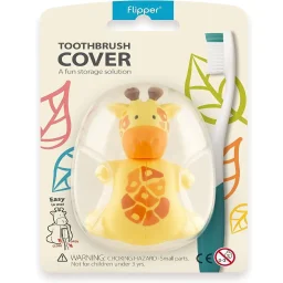 فليبر غطاء فرشاة أسنان حيوان مرح - زرافة Flipper Toothbrush Cover Fun Animal - Giraffe