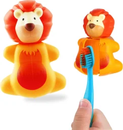 فليبر غطاء فرشاة أسنان حيوان مرح - أسد Flipper Toothbrush Cover Fun Animal - Lion