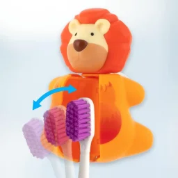 فليبر غطاء فرشاة أسنان حيوان مرح - أسد Flipper Toothbrush Cover Fun Animal - Lion