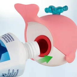 فليبر بخاخ معجون أسنان حوت - بينكي Flipper Whale Toothpaste Squirter - Pinki