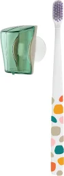 فليبر عبوة كومبو أساسية غطاء فرشاة أسنان وفرشاة أسنان تويجو للبالغين - أخضر جبلي Flipper Twigo Adult Toothbrush Cover & Toothbrush Basic Combo Pack - Mountain Green