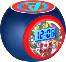 أو تي إل تكنولوجيز ساعة منبه بروجيكتور مارفل أفنجرز OTL Technologies Marvel Avengers Projector Alarm Clock