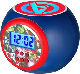 أو تي إل تكنولوجيز ساعة منبه بروجيكتور مارفل أفنجرز OTL Technologies Marvel Avengers Projector Alarm Clock