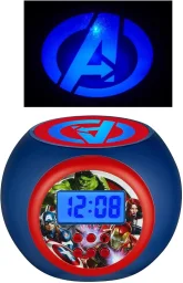 أو تي إل تكنولوجيز ساعة منبه بروجيكتور مارفل أفنجرز OTL Technologies Marvel Avengers Projector Alarm Clock