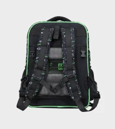 جلوسي بيرد حقيبة ظهر ماين كرافت + مقلمة GB5703 Glossy Bird Minecraft Bakcpack + Pencil Case GB5703