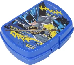 دبليو بي باتمان فارس الظلام طقم حقيبة بعجلات 3 في 1 - Bts263In1T02 WB Batman Dark Knight 3 In 1 Trolley Set - Bts263In1T02