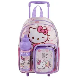 سانريو هيلو كيتي حب الدونات طقم حقيبة بعجلات 3 في 1 - Bts263In1T04 Sanrio Hello Kitty Donuts Love 3 In 1 Trolley Set - Bts263In1T04