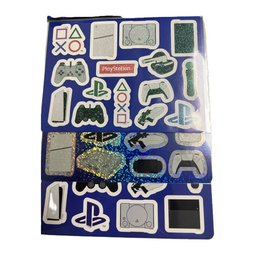 سوني بلايستيشن العب بالتمويه ملصق لامع - Tbt25Playstation109 Sony Plastation Play In Camo Glitter Sticker - Tbt25Playstation109