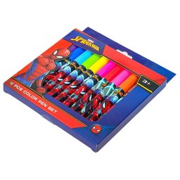 مارفل سبايدرمان بلا حدود طقم أقلام تحديد من 12 قطعة - Tbt25Reg157 Marvel Spider-Man Beyond Limits Marker Pen 12Pc Set - Tbt25Reg157
