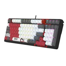 بلودي S98 كيبورد ألعاب - ناراكا، مفتاح BLMS أحمر Bloody S98 Naraka 98-Key Wired RGB Hot-Swappable Mechanical Gaming Keyboard - BLMS Red Switches