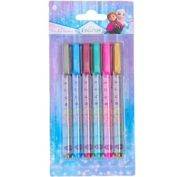 ديزني فروزن اعثري على قدرك طقم أقلام تحديد بألوان معدنية من 6 قطع - Tbt25Reg176 Disney Frozen Find Your Destiny Metallic Marker 6Pc Set - Tbt25Reg176