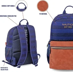 نوتيكا 2 حقيبة ظهر مقاس 18 بوصة - Tbt25Tnau003 Nautica 2 18" Backpack - Tbt25Tnau003