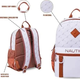 نوتيكا 4 حقيبة ظهر مقاس 18 بوصة - Tbt25Tnau007 Nautica 4 18" Backpack - Tbt25Tnau007
