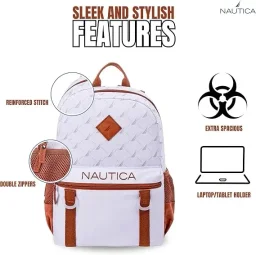 نوتيكا 4 حقيبة ظهر مقاس 18 بوصة - Tbt25Tnau007 Nautica 4 18" Backpack - Tbt25Tnau007