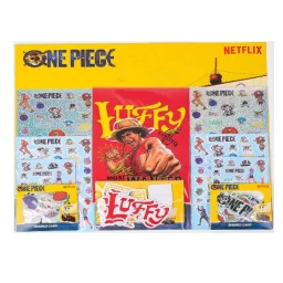 نتفليكس ون بيس طقم ملصقات - Tbt26Stat148 Netflix One Piece Sticker Set - Tbt26Stat148