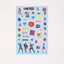 نتفليكس ون بيس طقم ملصقات - Tbt26Stat148 Netflix One Piece Sticker Set - Tbt26Stat148