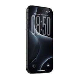 بينكس GlassWarrior واقي شاشة من الزجاج المقسّى بطلاء الياقوت لـ ايفون 18 Pro / 17 Pro - أسود Benks GlassWarrior Sapphire-Coated Tempered Glass Screen Protector for iPhone 18 Pro / 17 Pro - Black