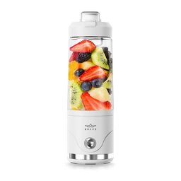 بريف Blendo خلاط محمول 650 مل بسرعة 20,000 دورة في الدقيقة - أبيض (BBL-01WH) Brave Blendo 650ml Portable Blender 20,000 RPM - White (BBL-01WH)