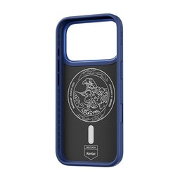 بينكس ArmorGrid Pro 600D كفر من الكيفلار لـ ايفون 18 Pro Max / 17 Pro Max - أزرق Benks ArmorGrid Pro 600D Kevlar Case for iPhone 18 Pro Max / 17 Pro Max - Blue