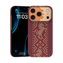 بينكس ArmorAir Knight كفر من الكيفلار لـ ايفون 18 Pro Max / 17 Pro Max - أحمر Benks ArmorAir Knight Kevlar Case for iPhone 18 Pro Max / 17 Pro Max - Red
