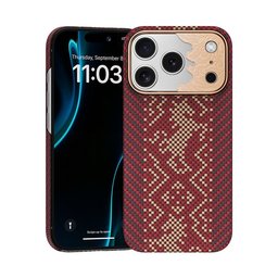 بينكس ArmorAir Knight كفر من الكيفلار لـ ايفون 18 Pro Max / 17 Pro Max - أحمر Benks ArmorAir Knight Kevlar Case for iPhone 18 Pro Max / 17 Pro Max - Red