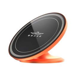 بريف N52 حامل هاتف مغناطيسي للسيارة - برتقالي (BHL-59O) Brave N52 Magnetic Car Phone Mount - Orange (BHL-59O)