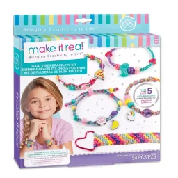 ميك إت ريل مجموعة أساور جود فايبس Make It Real Good Vibes Bracelet Kit