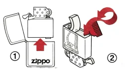 سائل ولاعة "زيبو" الممتاز  - عبوة أصلية عالية الجودة للقداحات المعدنية. Zippo Premium Lighter Fluid