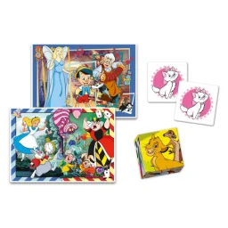 كليمينتوني إديوكيت 4 في 1 كلاسيكيات ديزني Clementoni Edukit 4In1 Disney Classics