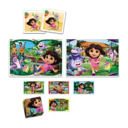 كليمينتوني إديوكيت 4 في 1 دورا المستكشفة 2025 Clementoni Edukit 4In1 Dora The Explorer 2025