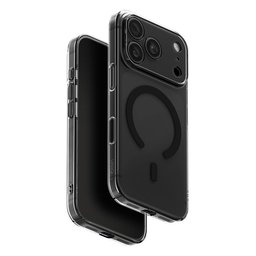 يونيك AirSuit MagClick كفر لهاتف ايفون 18 Pro - دخاني لامع UNIQ AirSuit Magnetic Hybrid Case for iPhone 18 Pro - Glossy Smoke