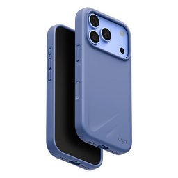 يونيك لينو ماج كليك حافظة هجينة لآيفون 18 برو (6.3 بوصة) - أزرق حصوي UNIQ Lino Magnetic Hybrid Case for iPhone 18 Pro - Pebble Blue