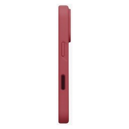 يونيك لينو ماج كليك حافظة هجينة لآيفون 18 برو (6.3 بوصة) - أحمر توت بري UNIQ Lino Magnetic Hybrid Case for iPhone 18 Pro - Cranberry Red