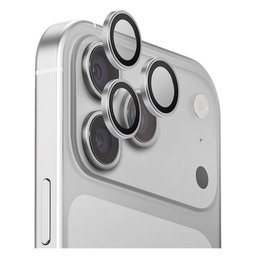يونيك أوبتيكس ألوجارد DX2 واقي عدسة كاميرا ألمنيوم لآيفون 18 برو / برو ماكس - فضي إسترليني UNIQ Optix AluGuard DX2 Aluminum Camera Lens Protector for iPhone 18 Pro / iPhone 18 Pro Max - Sterling Silver