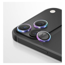 يونيك أوبتيكس ألوجارد DX2 واقي عدسة كاميرا ألمنيوم لآيفون 18 برو / برو ماكس - قزحي الألوان UNIQ Optix AluGuard DX2 Aluminum Camera Lens Protector for iPhone 18 Pro / iPhone 18 Pro Max - Iridescent